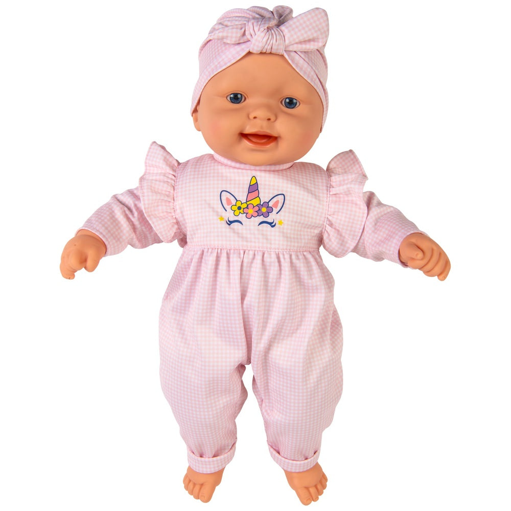 50Cm Baby Doll In Pink Outfit