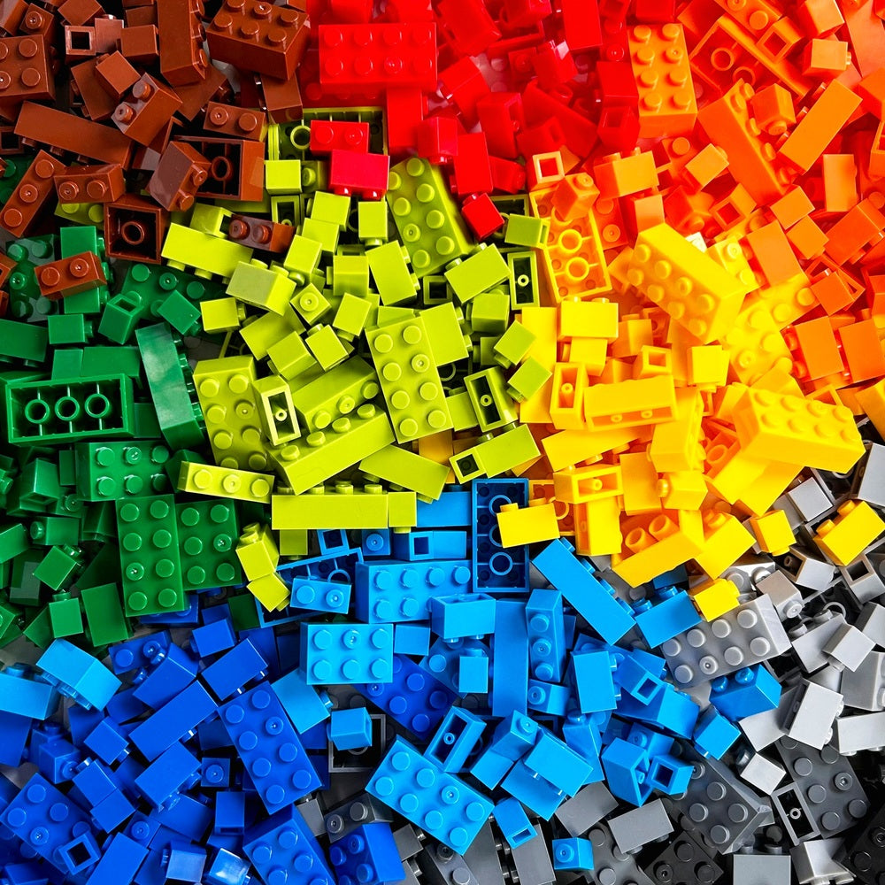 Build-It Building Blocks Classic Construction Bricks 1000 Piece Set