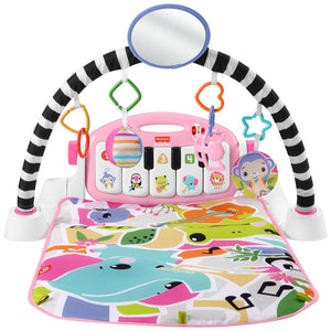Fisher-Price Glow And Grow Kick & Play Piano Gym Pink