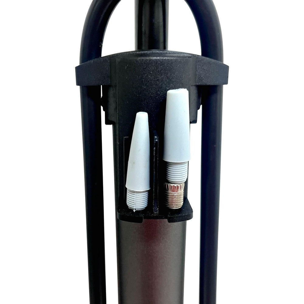 Verve Steel Floor Pump With Gauge