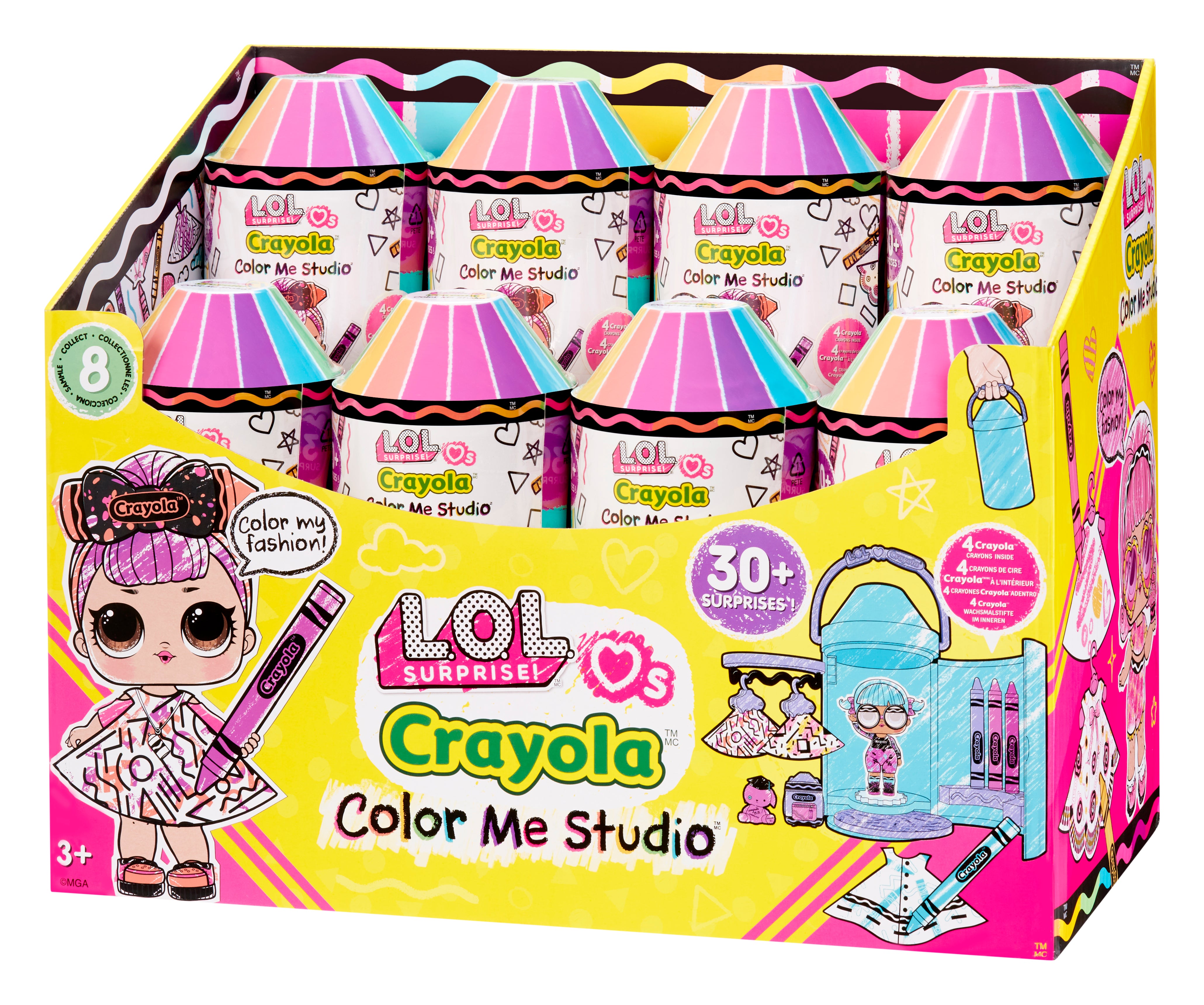 L.o.l. Surprise Loves Crayola Color Me Studio