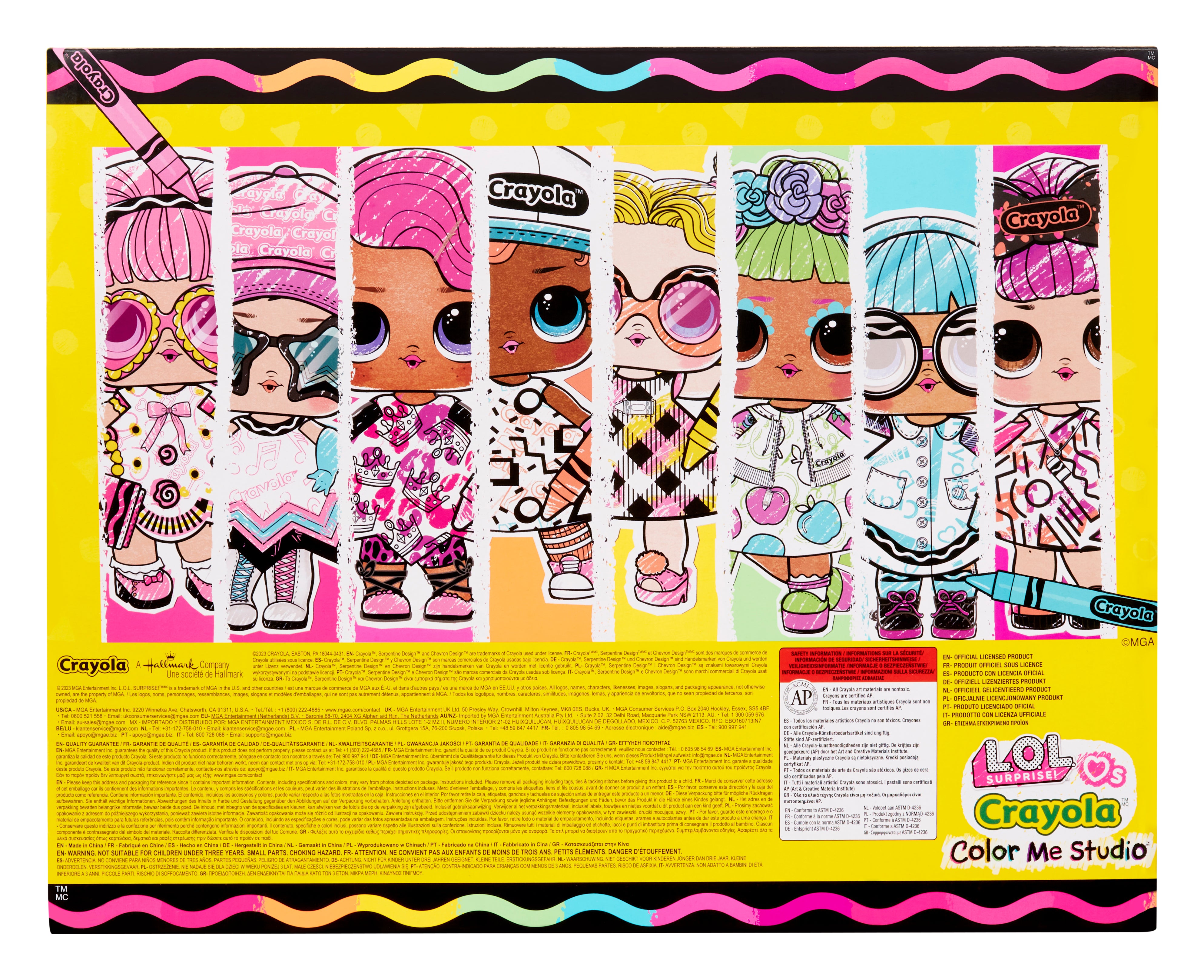 L.o.l. Surprise Loves Crayola Color Me Studio
