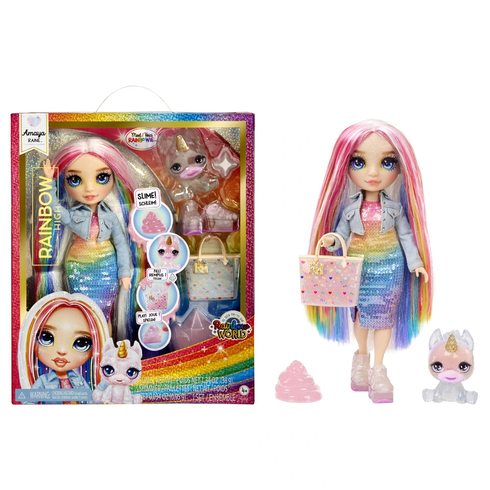 Rainbow High Classic Rainbow Fashion Doll Amaya (Rainbow)