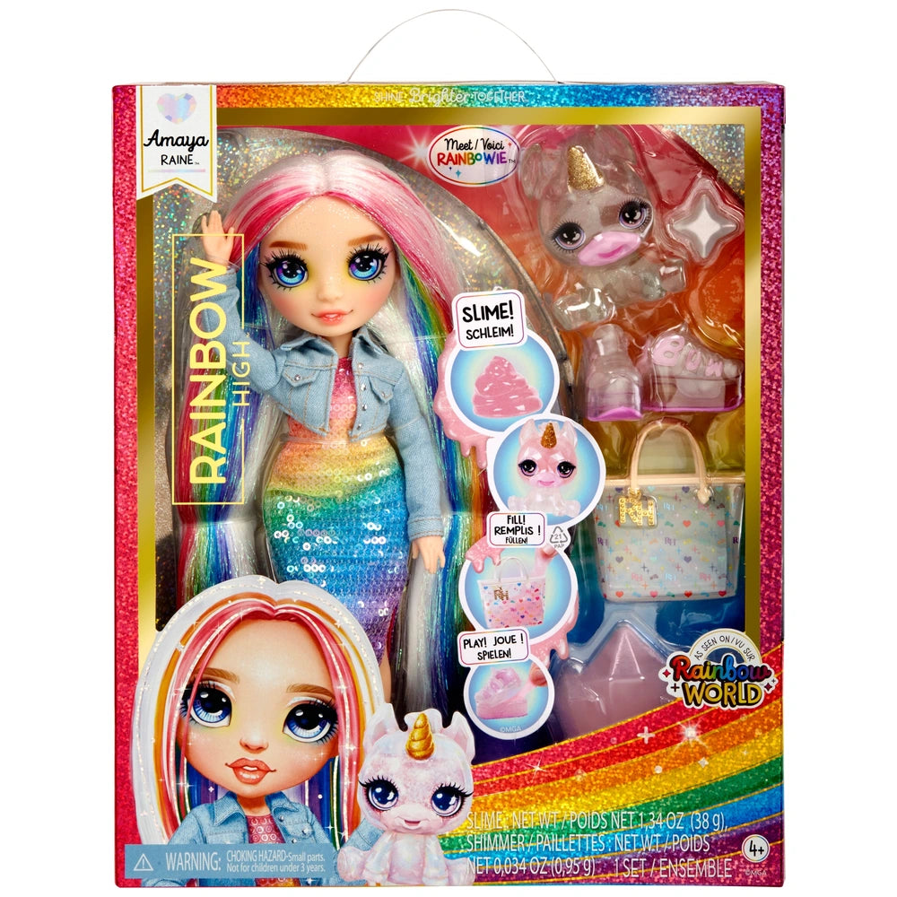 Rainbow High Classic Rainbow Fashion Doll Amaya (Rainbow)