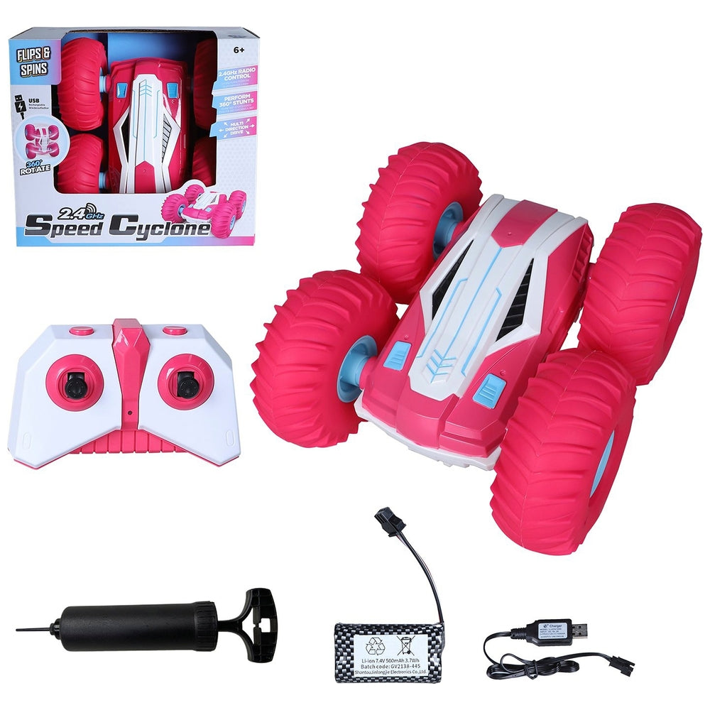 Remote Control Speed Cyclone Car Pink