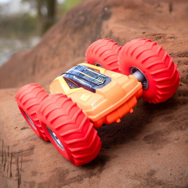 Speed Cyclone Radio Control Car In Orange And Red