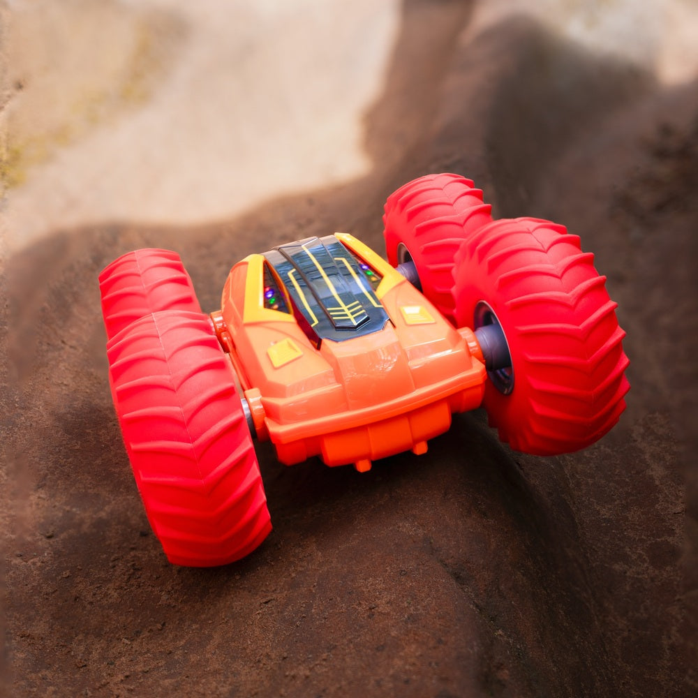 Speed Cyclone Radio Control Car In Orange And Red