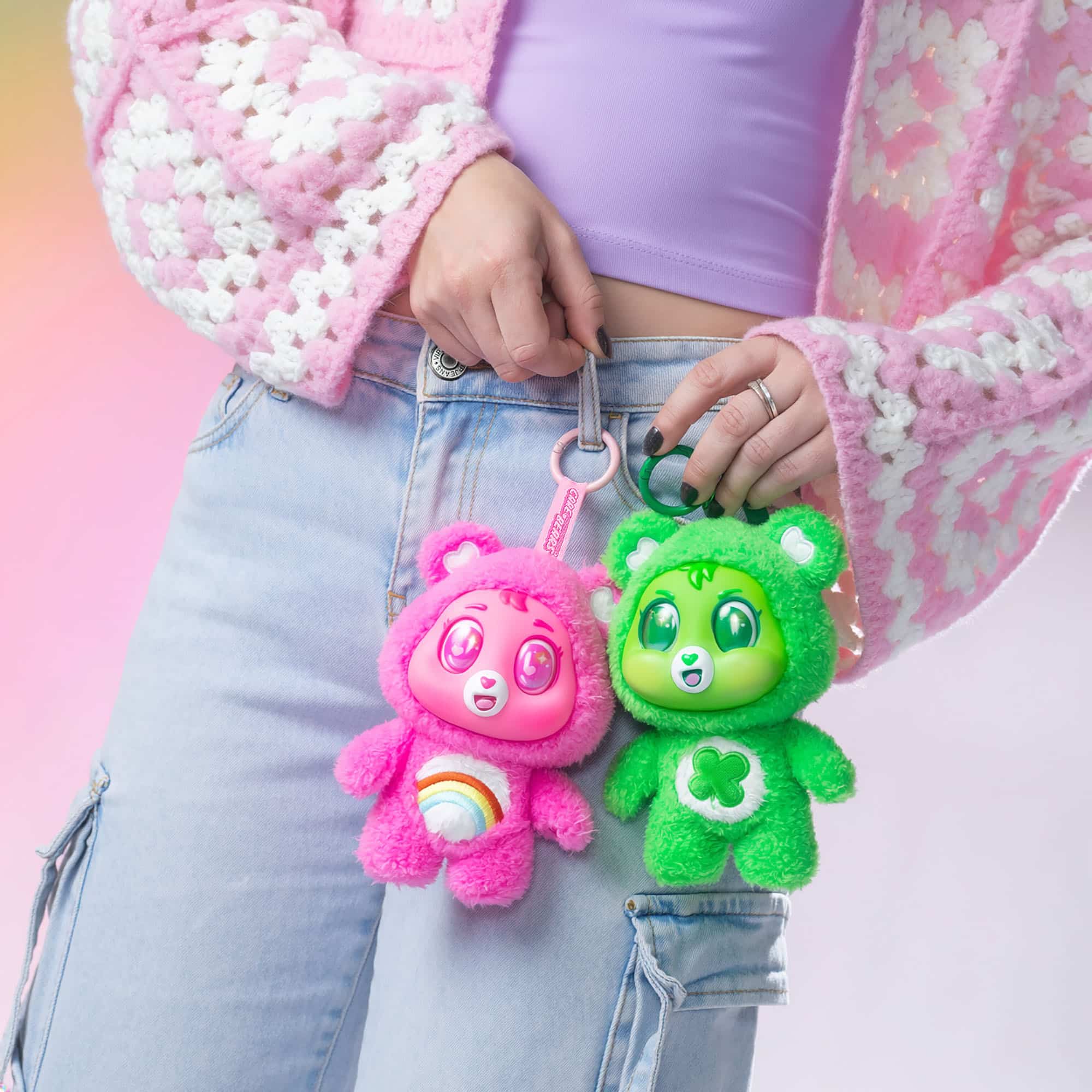 Care Bears – Caring Cuties, Plush Dangler Assortment
