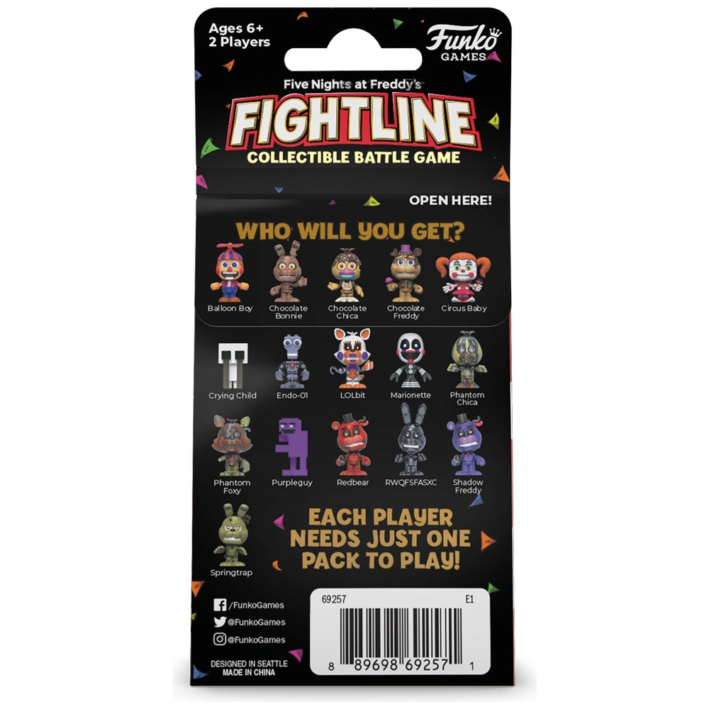Five Nights At Freddy's Fightline Character Pack