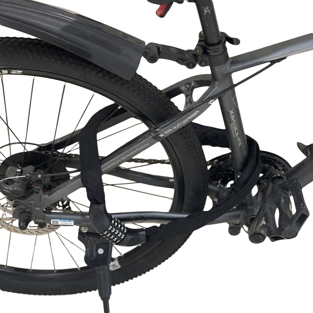 Verve 5 Digit Combination Chain Bike Lock