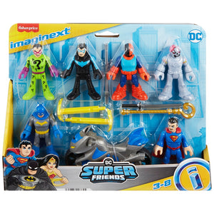 Fisher-Price Imaginext Dc Super Friends Deluxe Figure Pack
