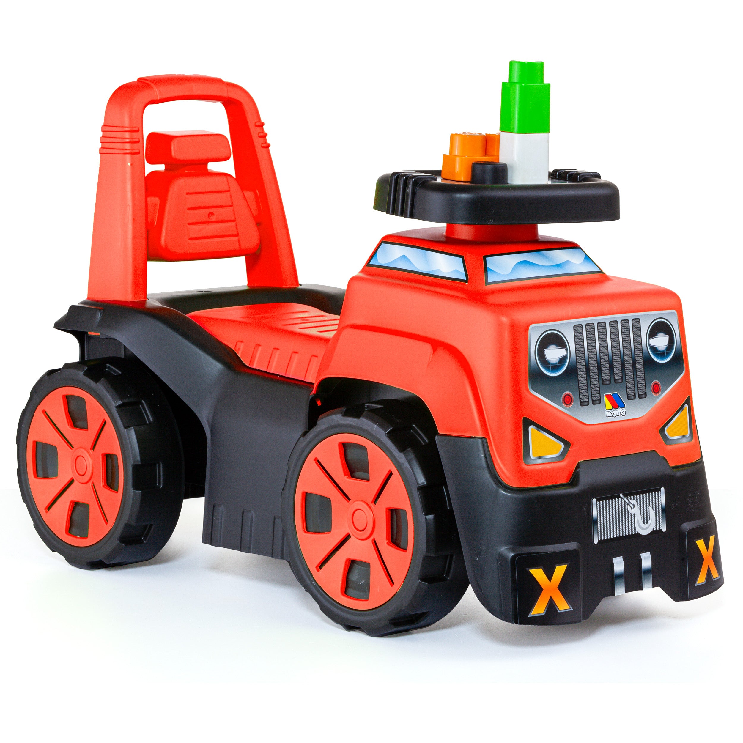 3 In 1 Ride On Suv And Block Set