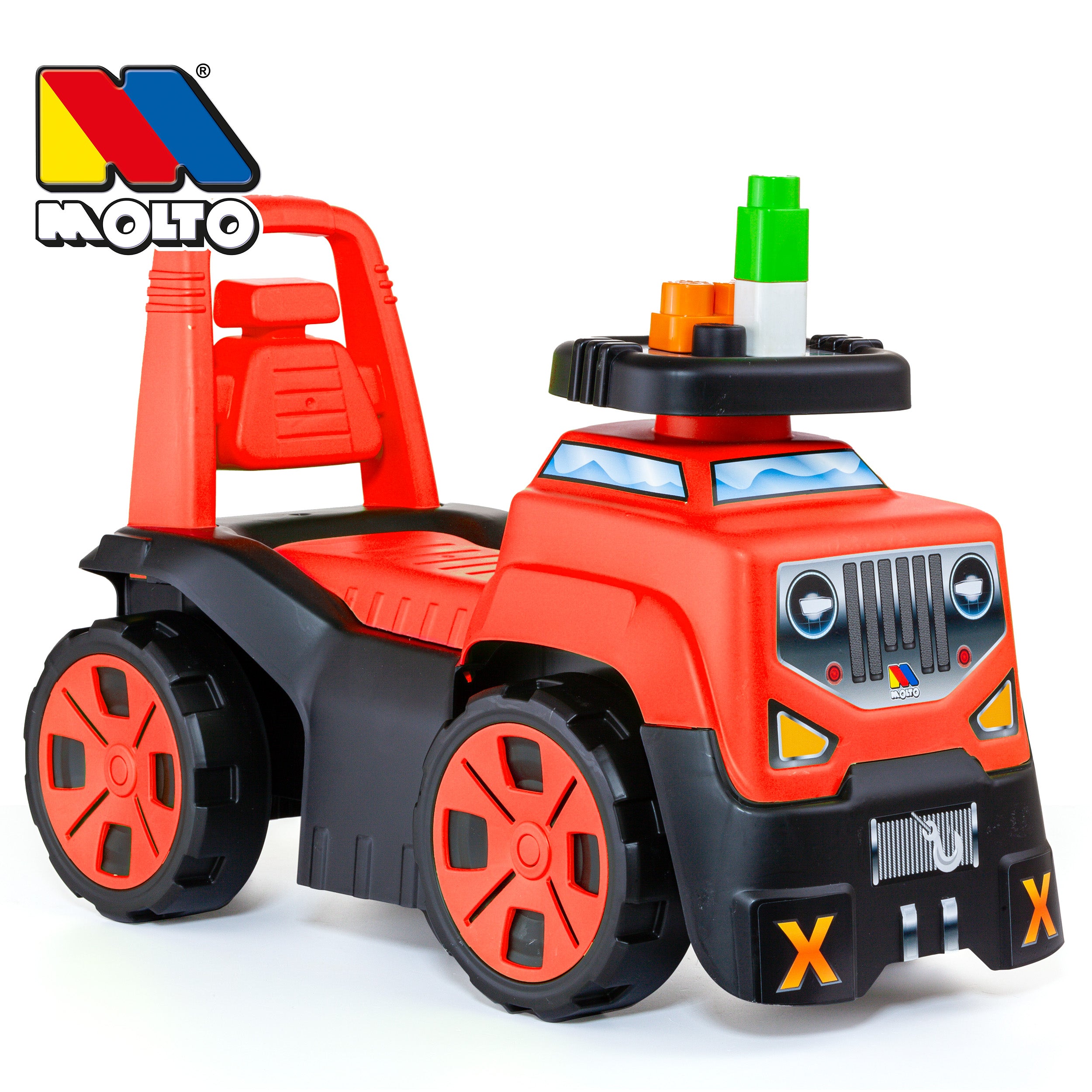 3 In 1 Ride On Suv And Block Set