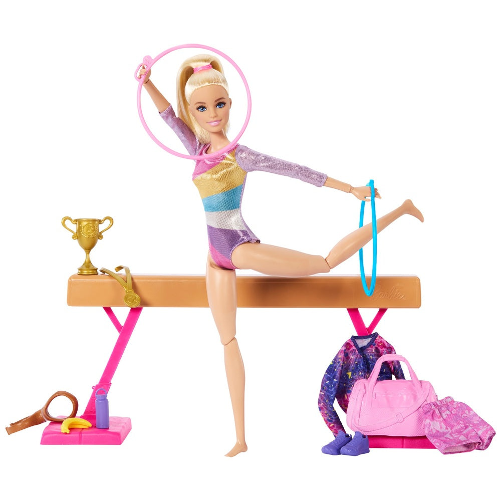 Barbie Gymnastics Doll And Playset