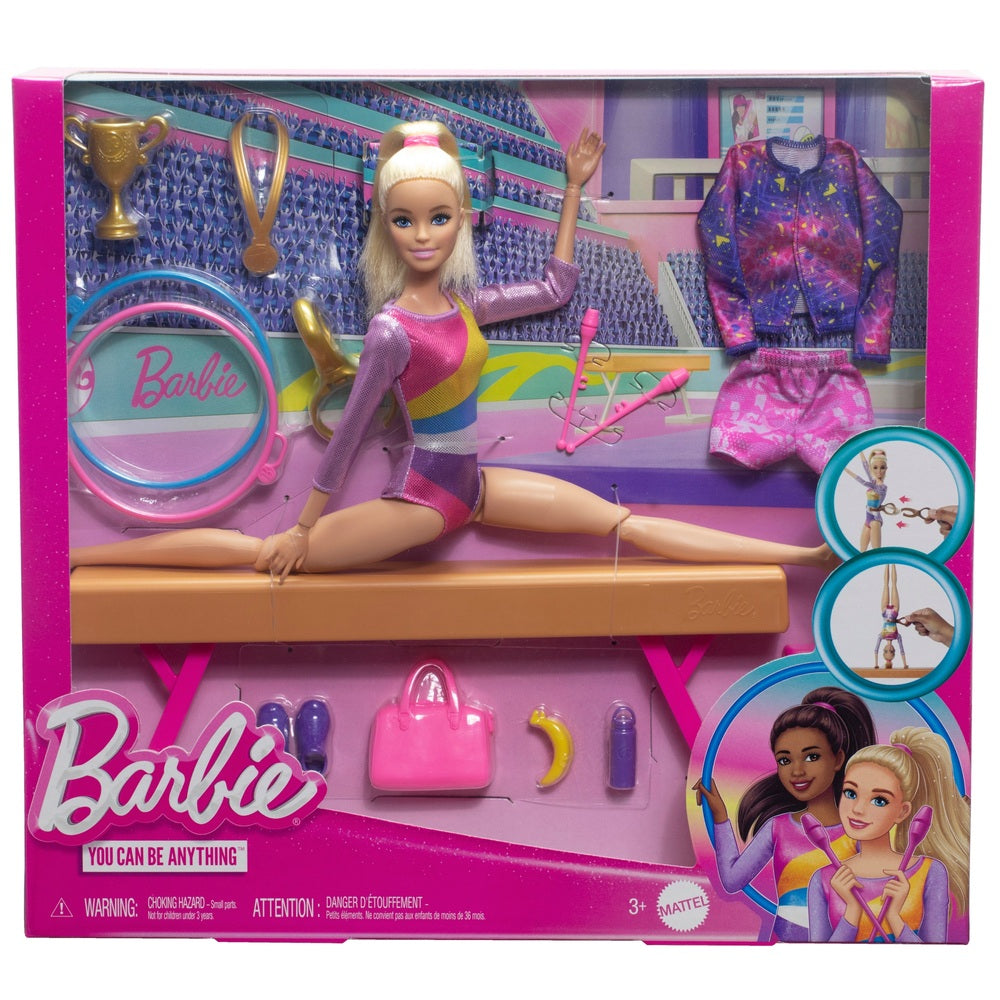 Barbie Gymnastics Doll And Playset