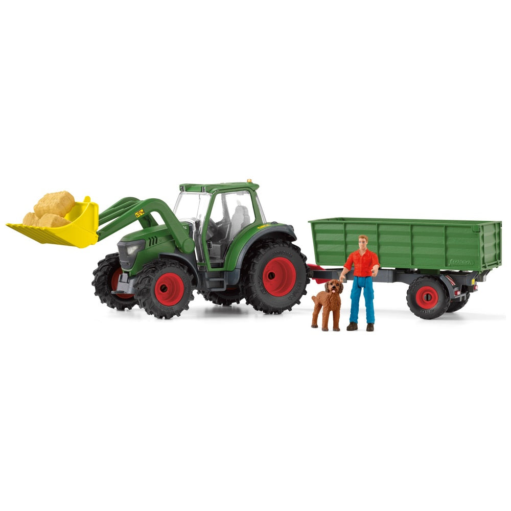 Schleich Farm World 42608 Tractor With Trailer