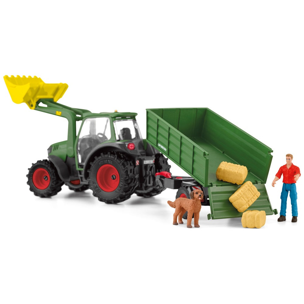 Schleich Farm World 42608 Tractor With Trailer