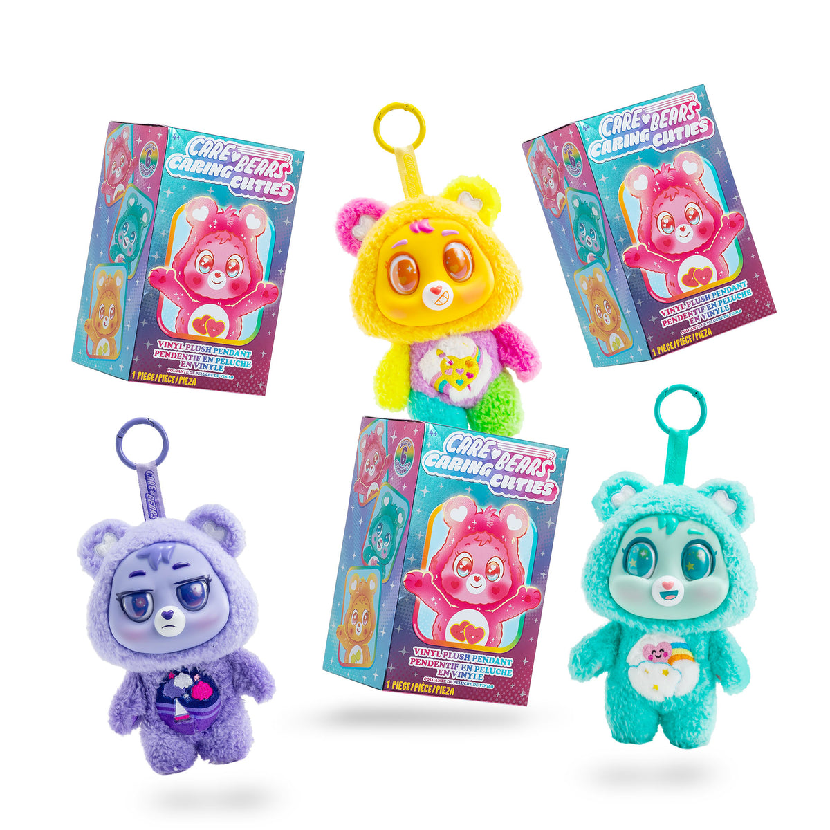 Care Bears Caring Cuties Plush Dangler Assortment