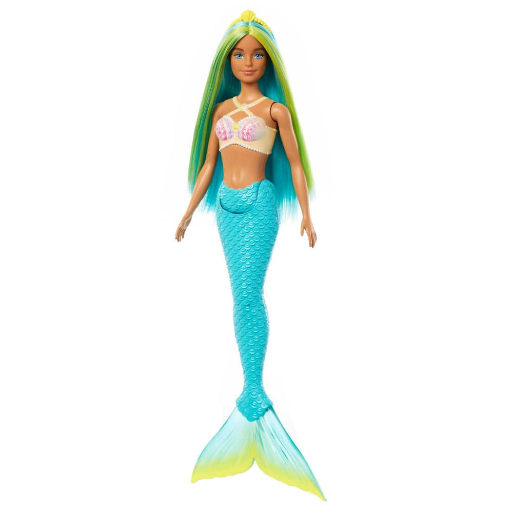 Barbie Dreamtopia Mermaid Doll With Green Hair