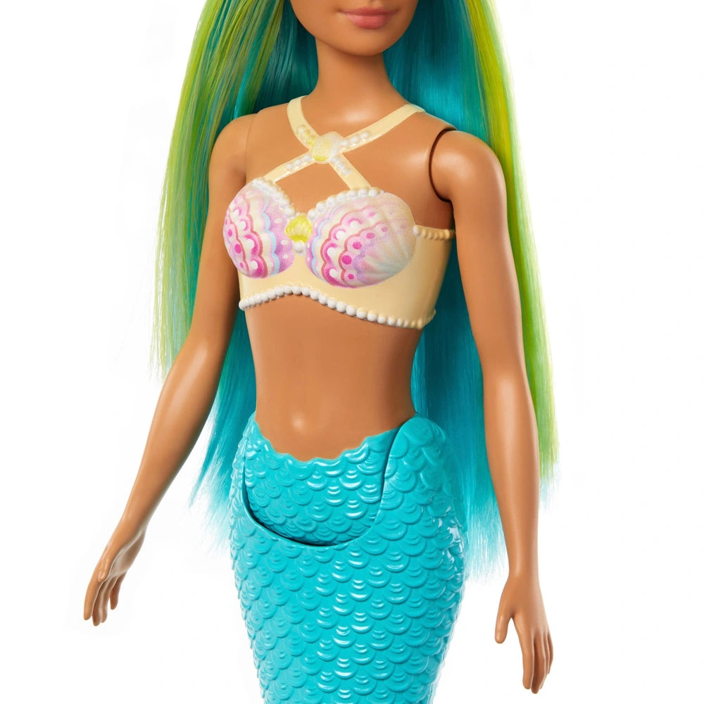 Barbie Dreamtopia Mermaid Doll With Green Hair