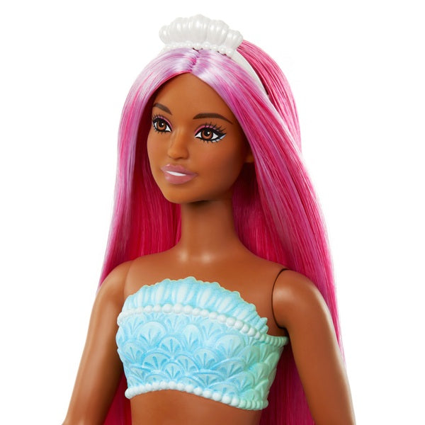 Barbie Dreamtopia Mermaid Doll With Pink And Red Hair