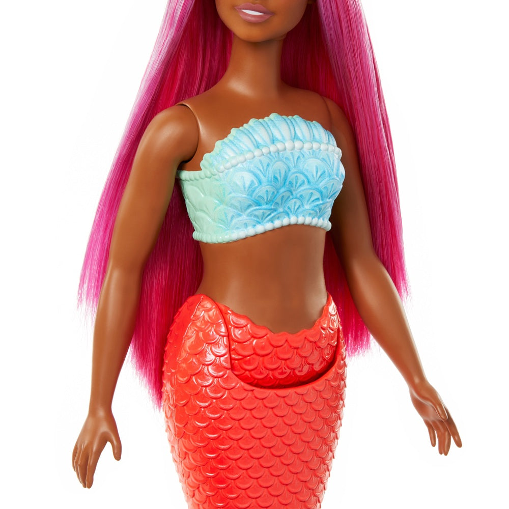 Barbie Dreamtopia Mermaid Doll With Pink And Red Hair