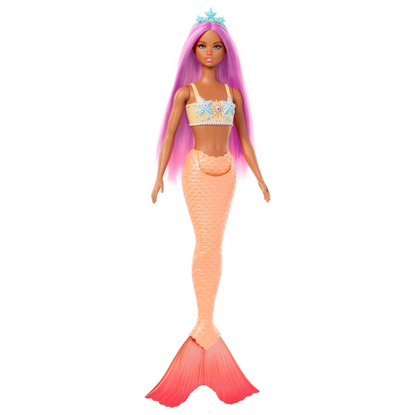 Barbie Dreamtopia Mermaid Doll With Pink And Purple Hair