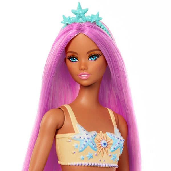 Barbie Dreamtopia Mermaid Doll With Pink And Purple Hair
