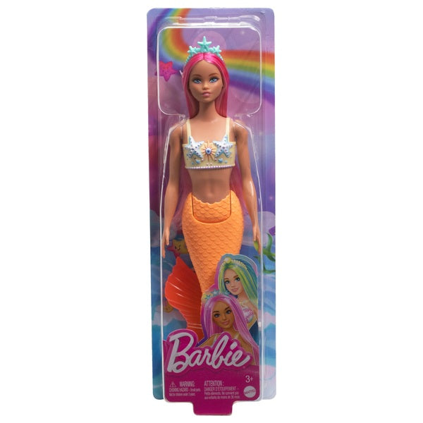 Barbie Dreamtopia Mermaid Doll With Pink And Purple Hair