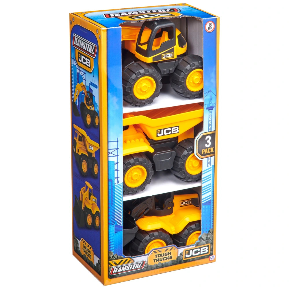 Teamsterz Jcb Tough Trucks 3 Pack