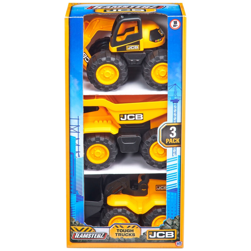 Teamsterz Jcb Tough Trucks 3 Pack