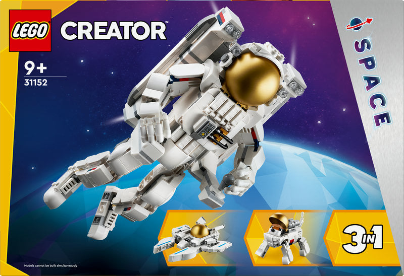 Lego® Creator Space Astronaut 3In1 Toy Set 31152