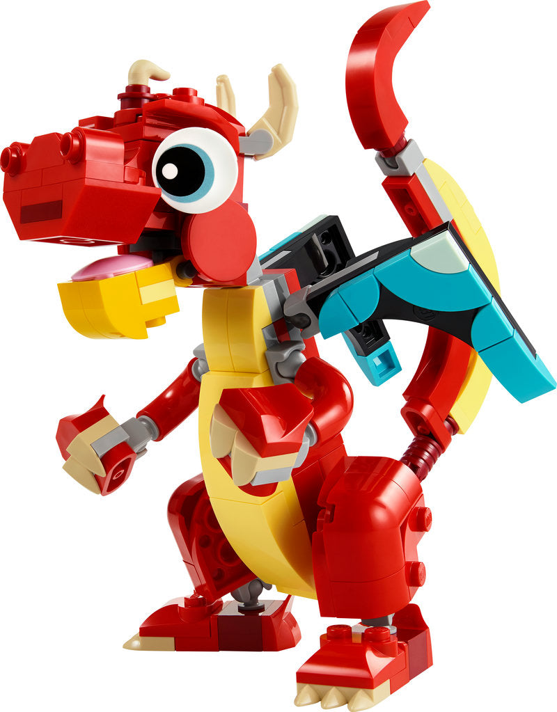 Lego® Creator Red Dragon 3In1 Animal Toy Set 31145