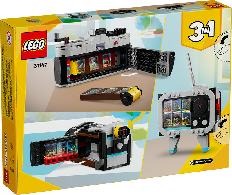 Lego® Creator Retro Camera 3In1 Toy 31147