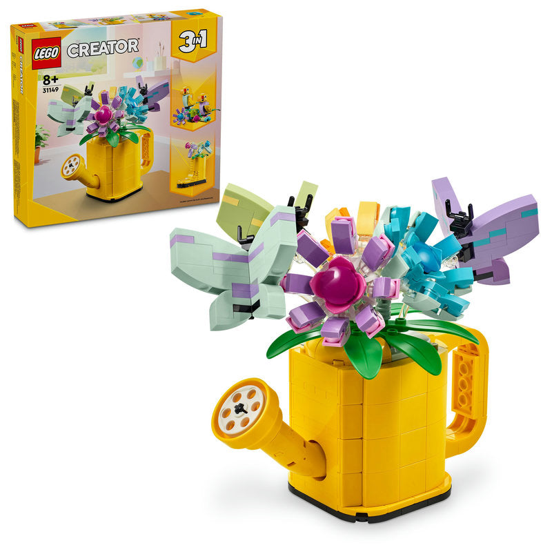 Lego® Creator Flowers In Watering Can 3In1 Toy 31149