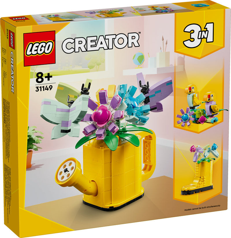 Lego® Creator Flowers In Watering Can 3In1 Toy 31149