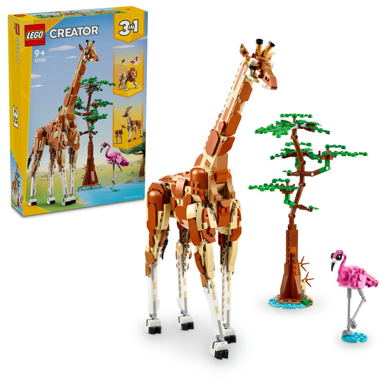 Lego® Creator Wild Safari Animals 3In1 Set 31150