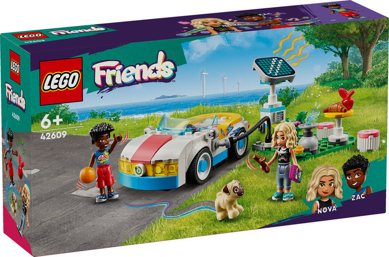 Lego® Friends Electric Car And Charger Toy 42609