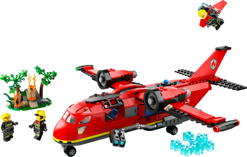 Lego® City Fire Rescue Plane Building Toy Set 60413