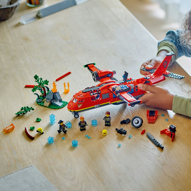 Lego® City Fire Rescue Plane Building Toy Set 60413
