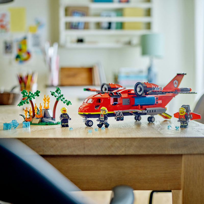 Lego® City Fire Rescue Plane Building Toy Set 60413