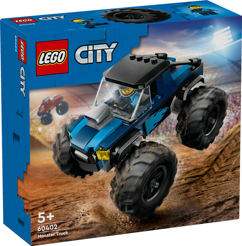 Lego® City Blue Monster Truck Off-Road Toy 60402