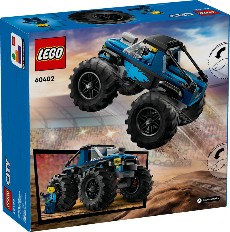 Lego® City Blue Monster Truck Off-Road Toy 60402