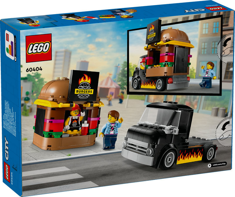 Lego® City Burger Van Toy Building Set 60404