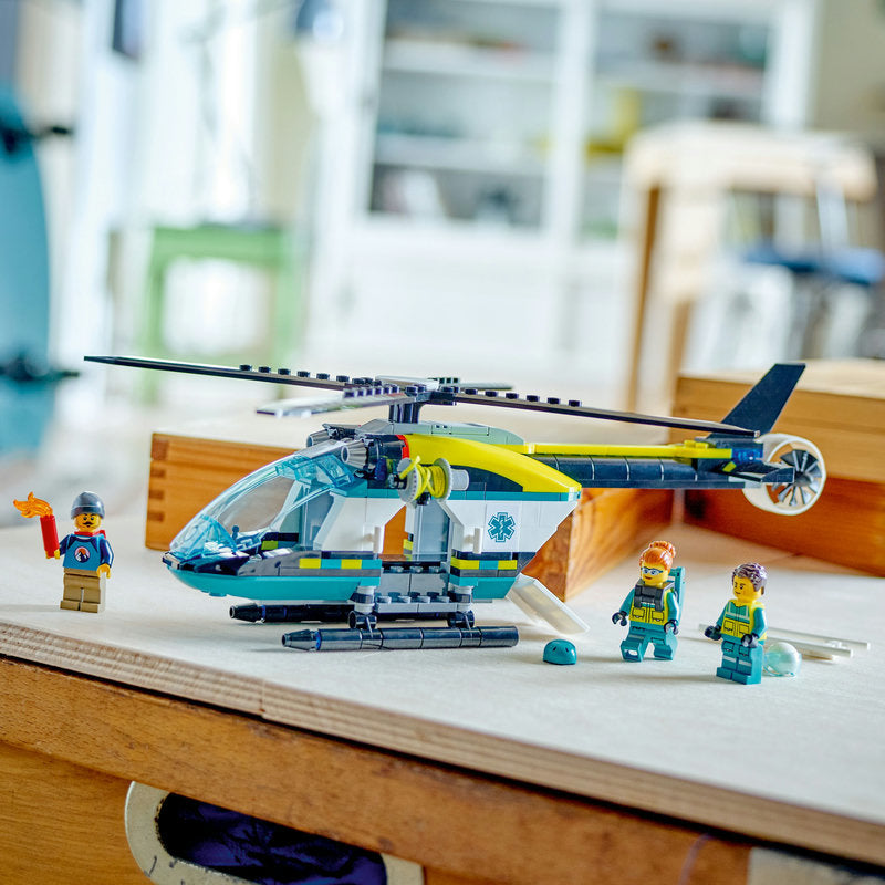 Lego® City Emergency Rescue Helicopter Building Kit 60405
