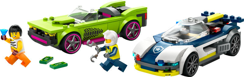 Lego® City Police Car And Muscle Car Chase Set 60415