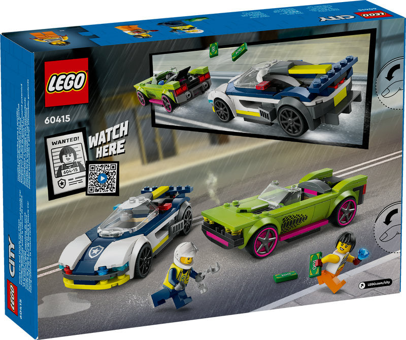 Lego® City Police Car And Muscle Car Chase Set 60415