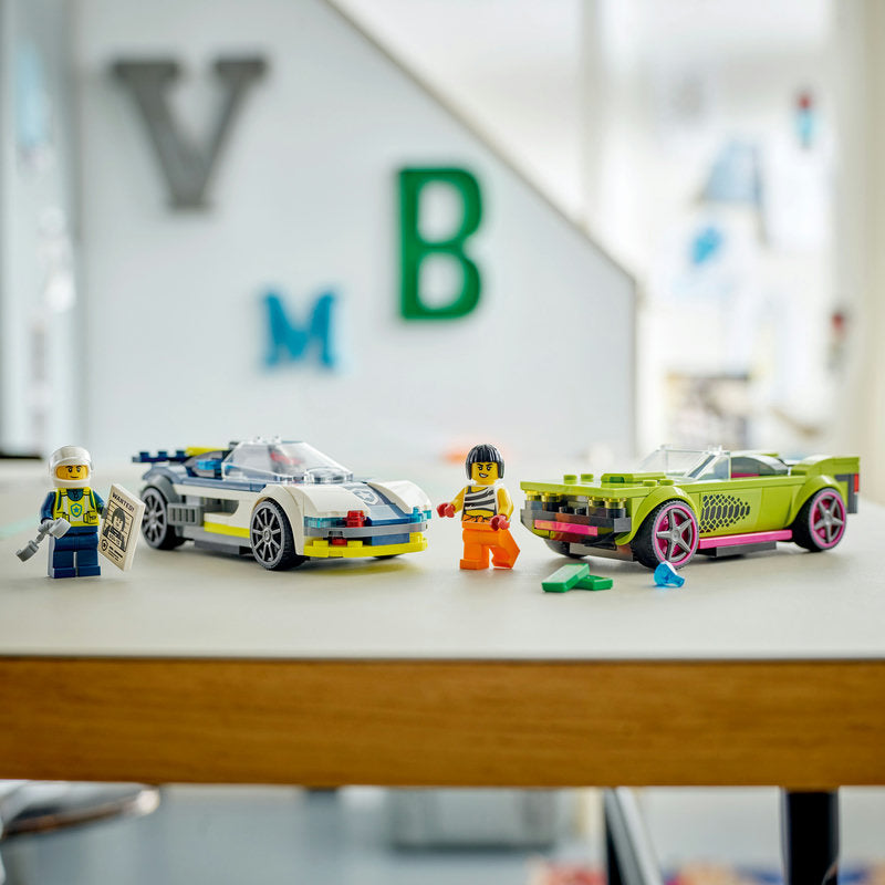 Lego® City Police Car And Muscle Car Chase Set 60415