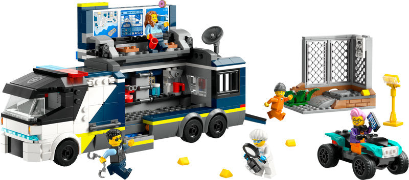 Lego® City Police Mobile Crime Lab Truck Toy 60418