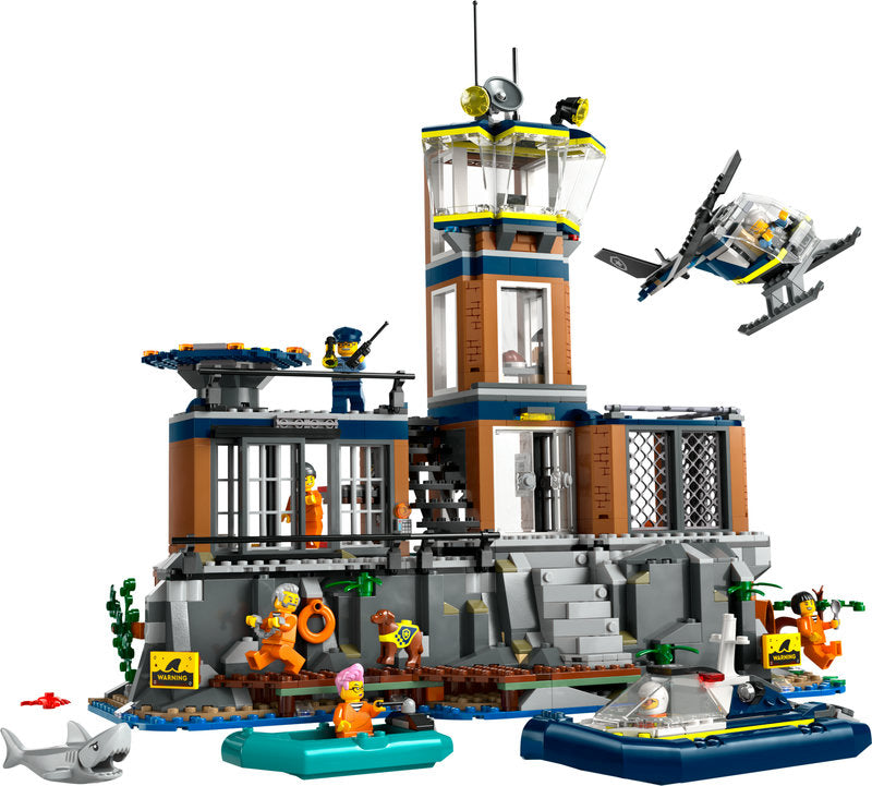 Lego® City Police Prison Island Building Toy 60419